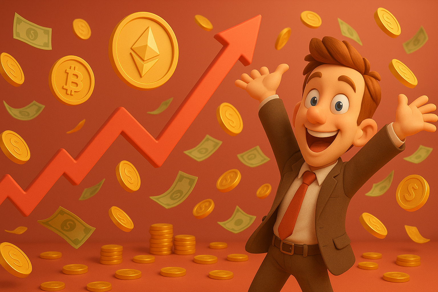 Mercado de criptomoedas em Alta: Shorts liquidam mais de US$ 410 milhões