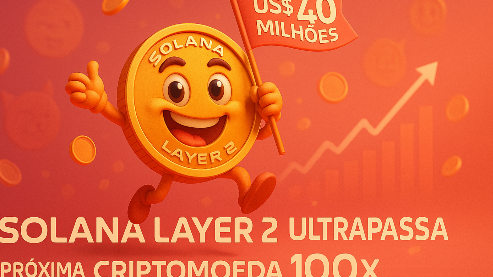 Moeda meme Solana Layer 2 ultrapassa US$ 40 milhões próxima criptomoeda 100x
