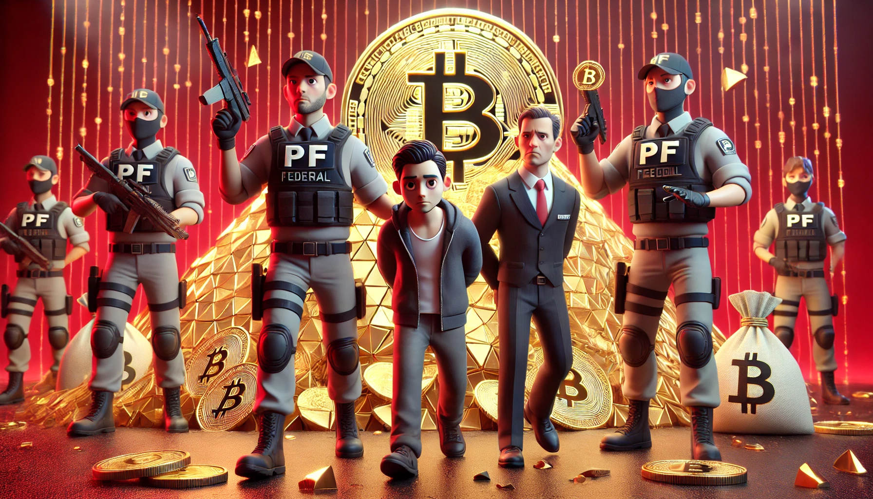 PF desmantela pirâmide bilionária com Bitcoin e bloqueia R$ 1,6 bilhões