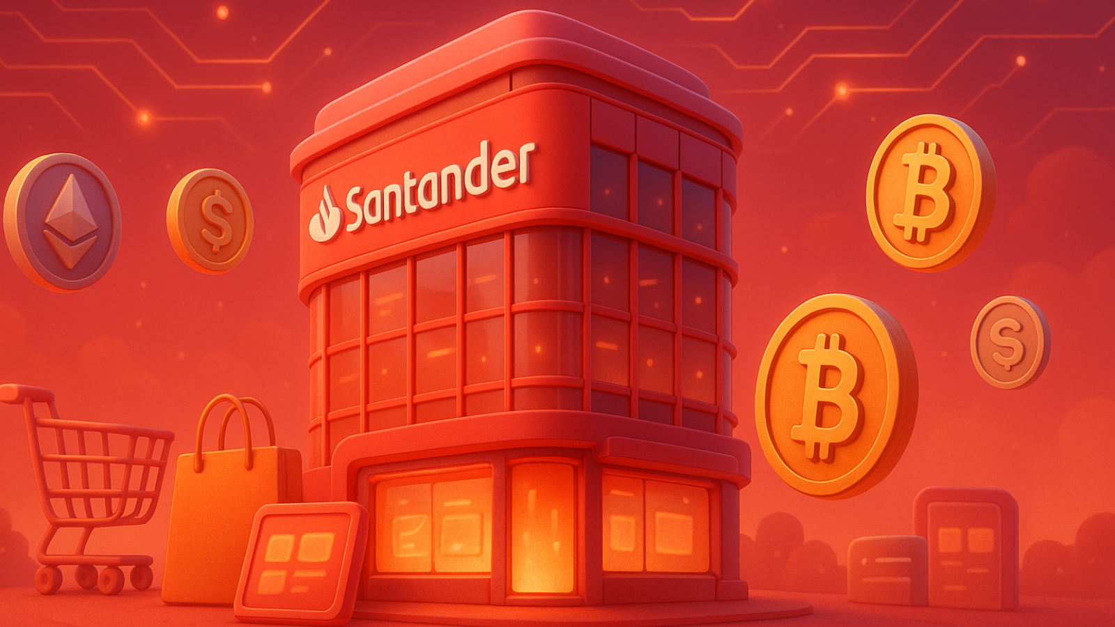 Santander mira o varejo com Stablecoin e novos serviços de criptomoedas