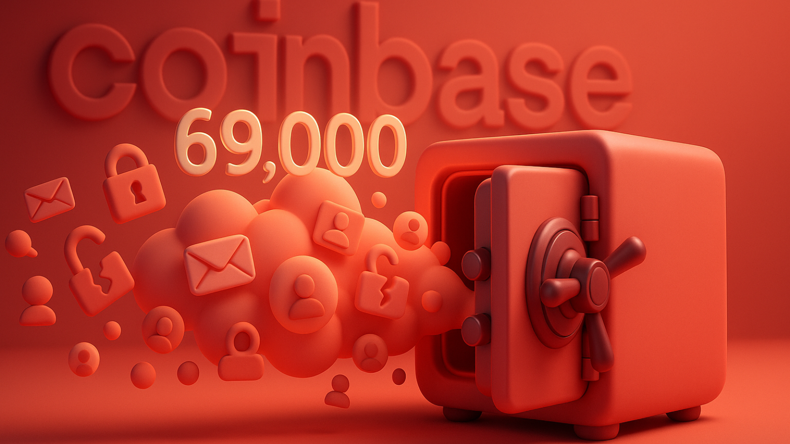 Violação na Coinbase expõe dados de 69 mil usuários