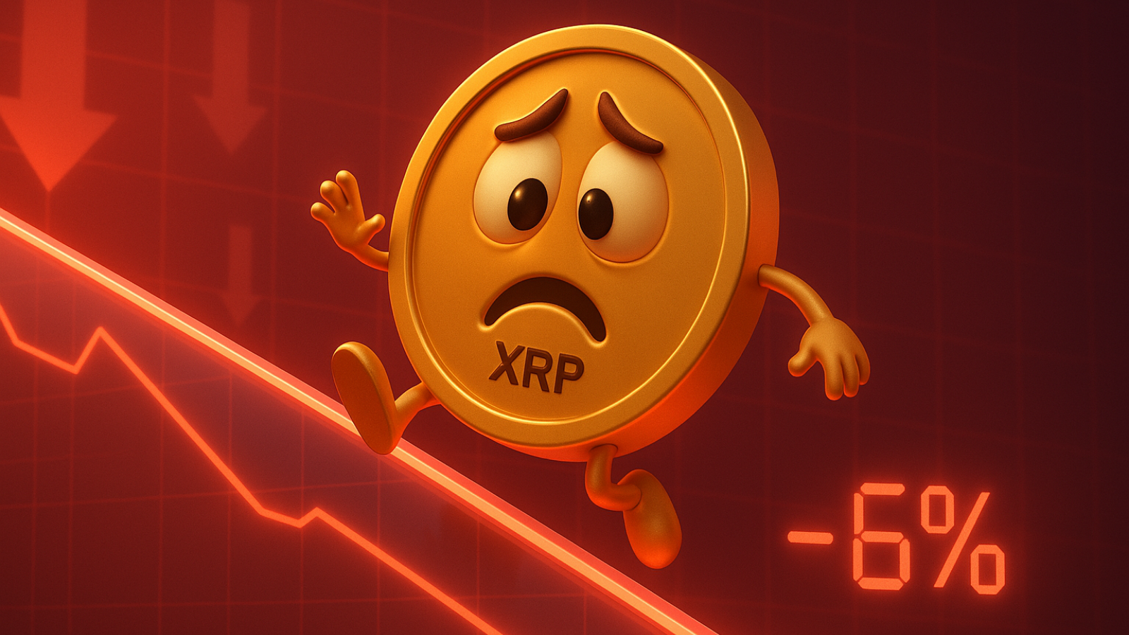 XRP despenca 6% em meio ao caos econômico global