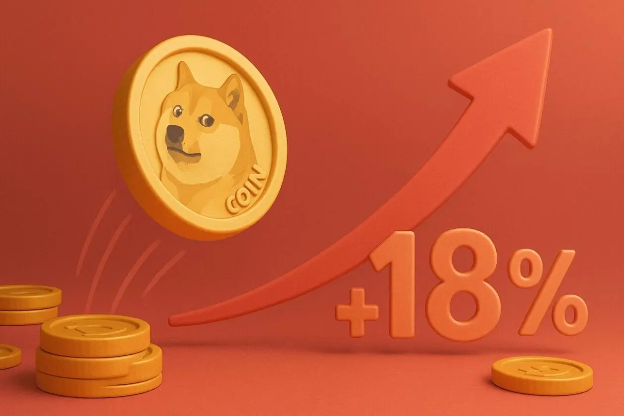 Dogecoin Salta 18% com acordo comercial no mercado de criptomoedas