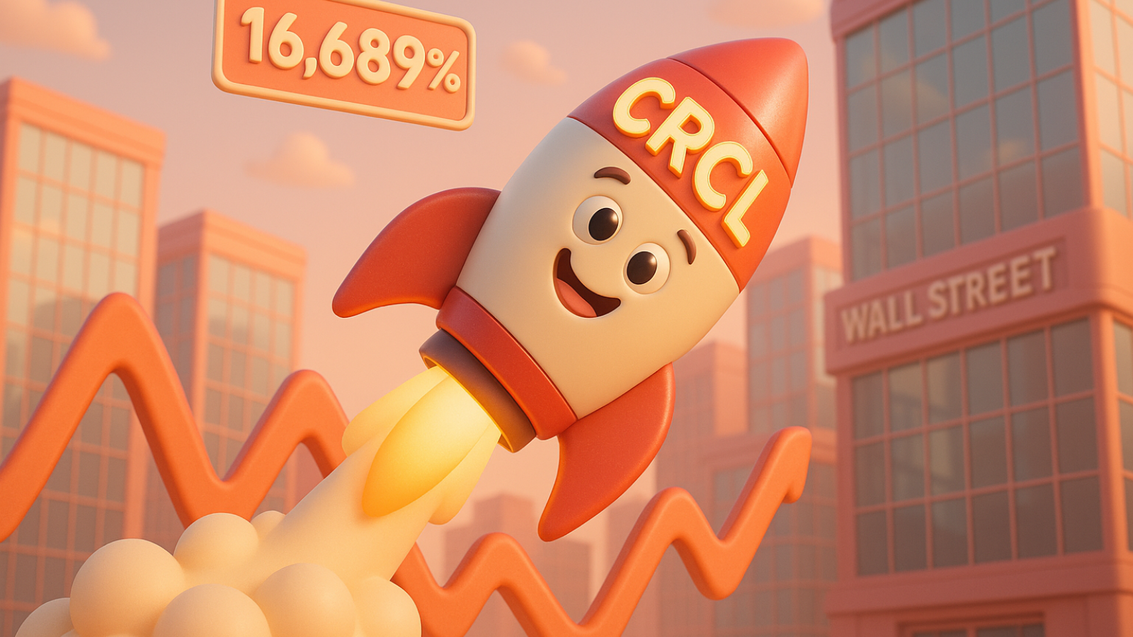 Ação da CRCL dispara 16.689% antes do IPO da Circle