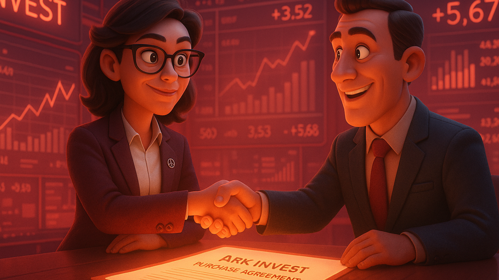 Ark Invest compra US$ 373 Milhões em ações da Circle após forte estreia na NYSE