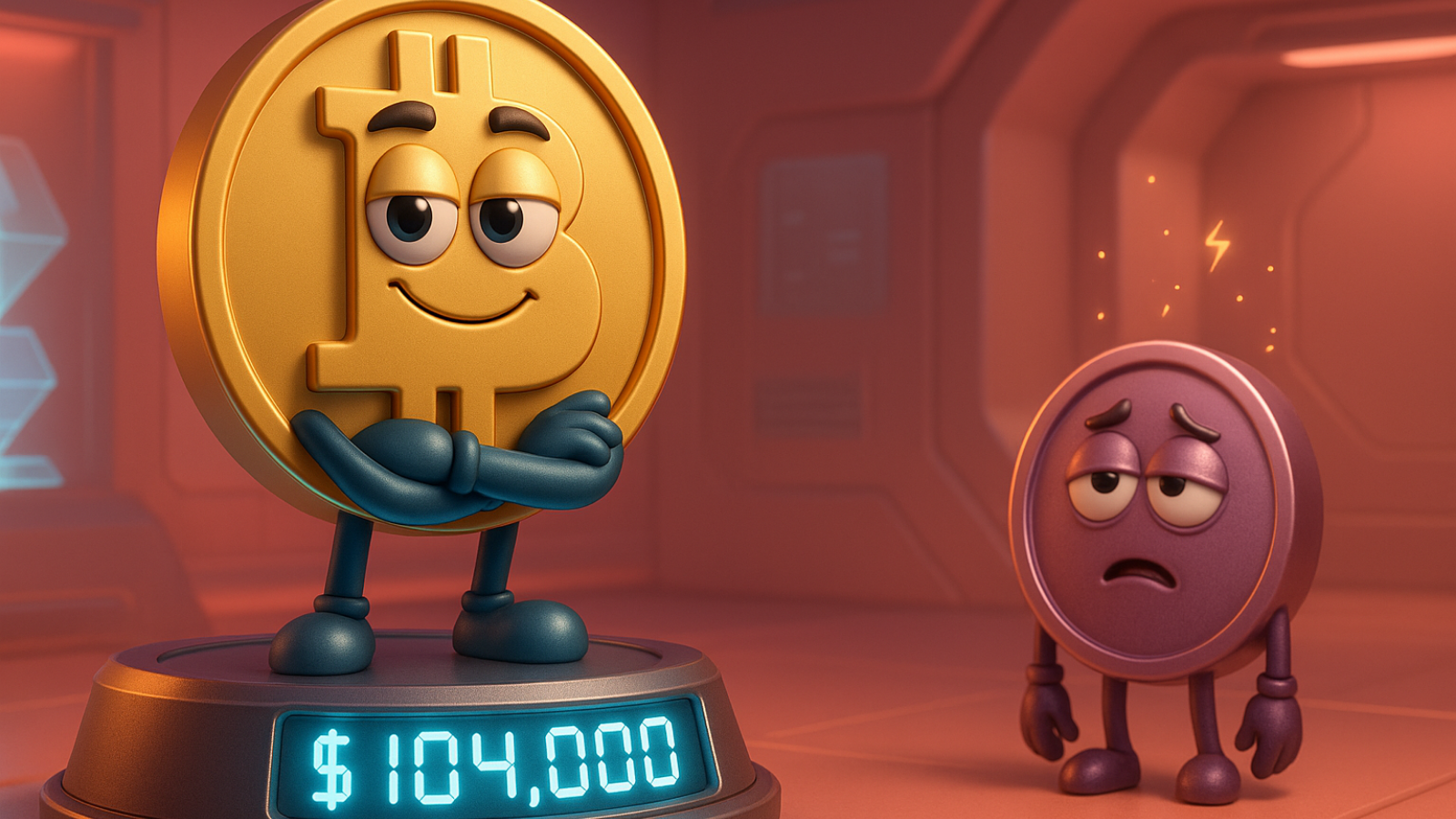 Bitcoin segura em US$ 104 mil enquanto solana busca novo fôlego