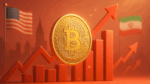 Bitcoin sobe após tensão entre EUA e Irã