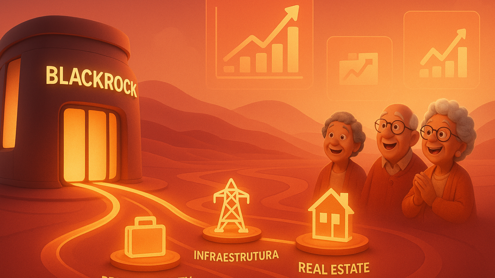 BlackRock muda o jogo e traz ativos privados para aposentadorias