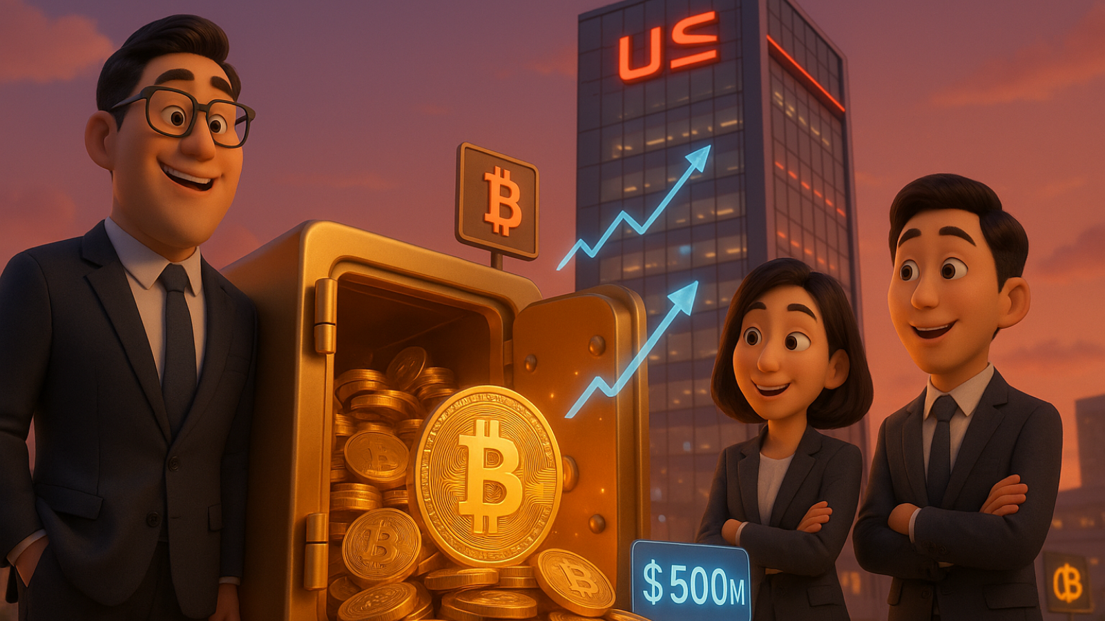 Empresa de Mídia Sul-Coreana Investirá US$ 500 Milhões para o tesouro de Bitcoin