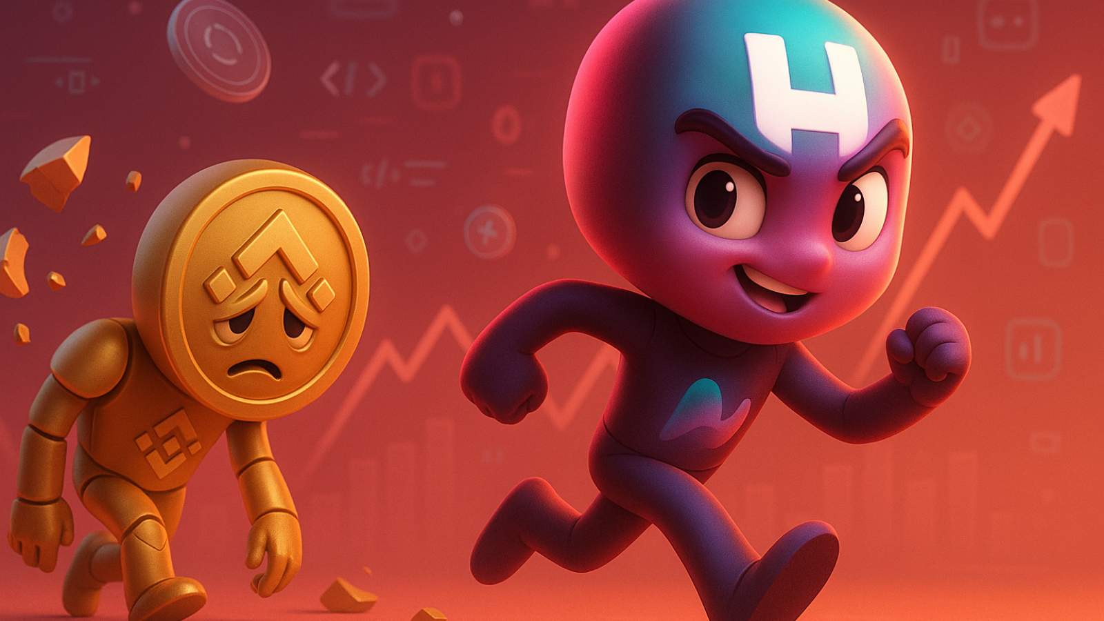 Hyperliquid ultrapassa Binance após recorde de prejuízos no mês de maio
