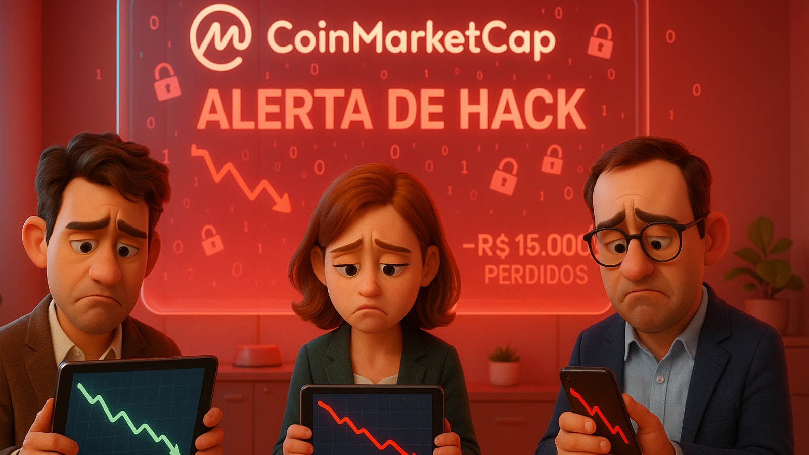 Investidores perdem R$ 115 mil após ataque de hacker no CoinMarketCap
