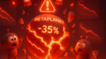 MetaPlanet desaba 35% e acende alerta no mercado