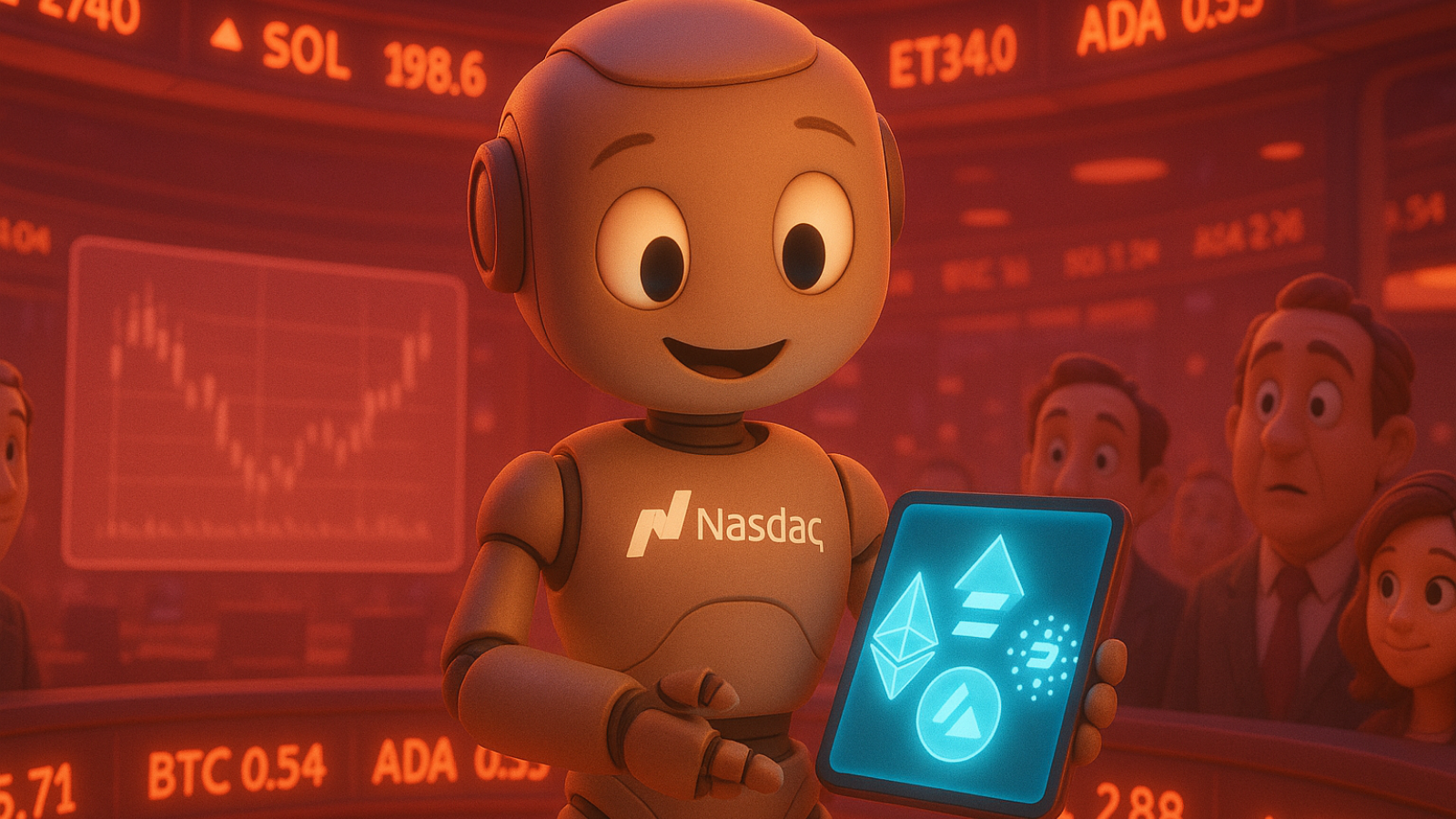Nasdaq quer incluir altcoins em ETFs e propõe nova regra