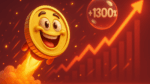 Novo memecoin dispara mais de 1.300% em 24 horas