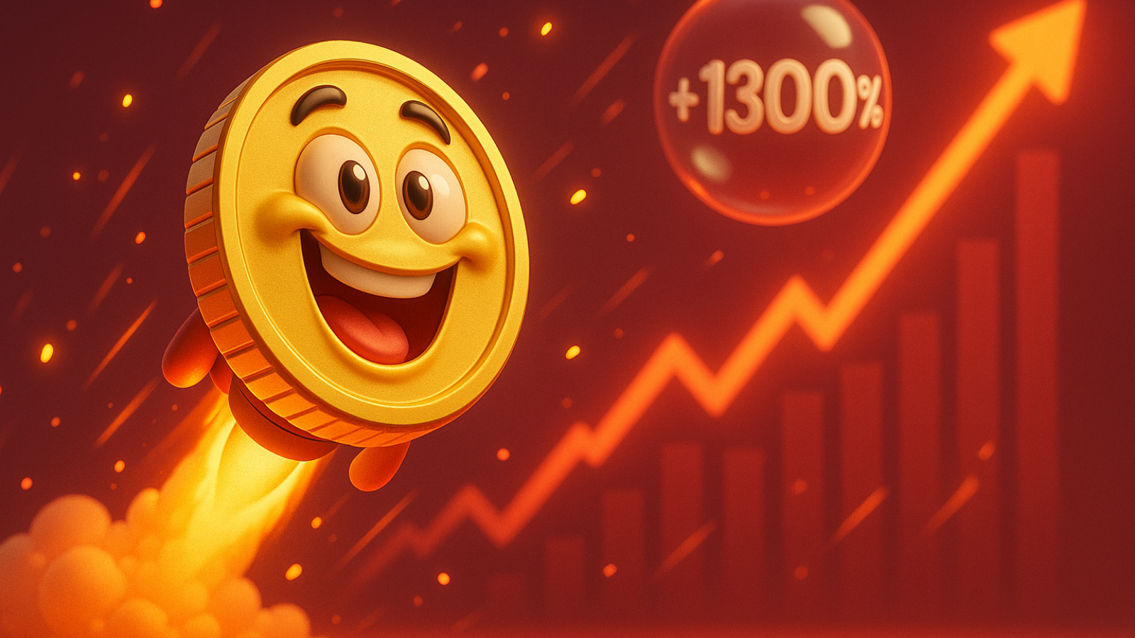 Novo memecoin dispara mais de 1.300% em 24 horas