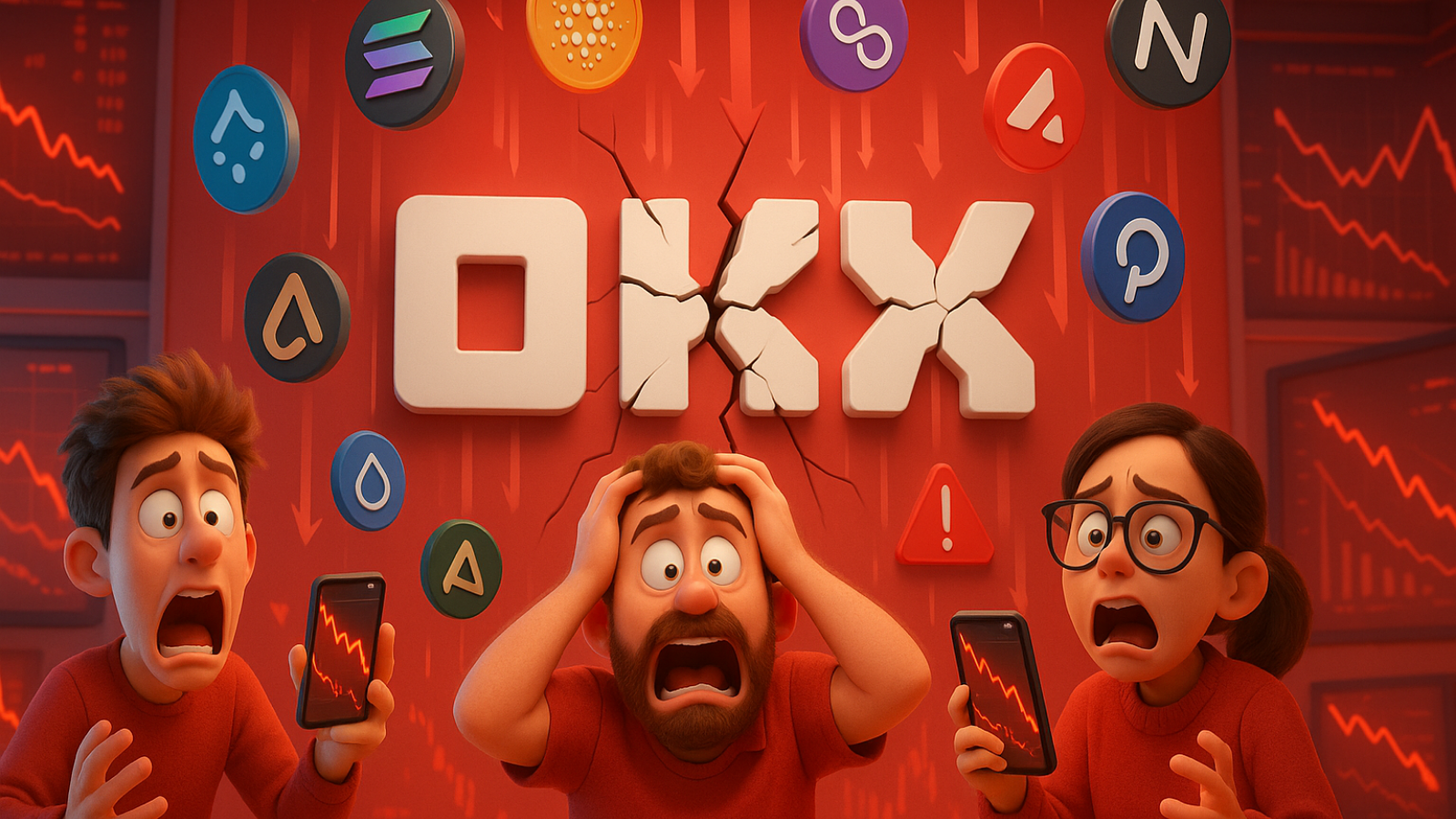 OKX Remove 8 altcoins e cria pânico no mercado de criptomoedas