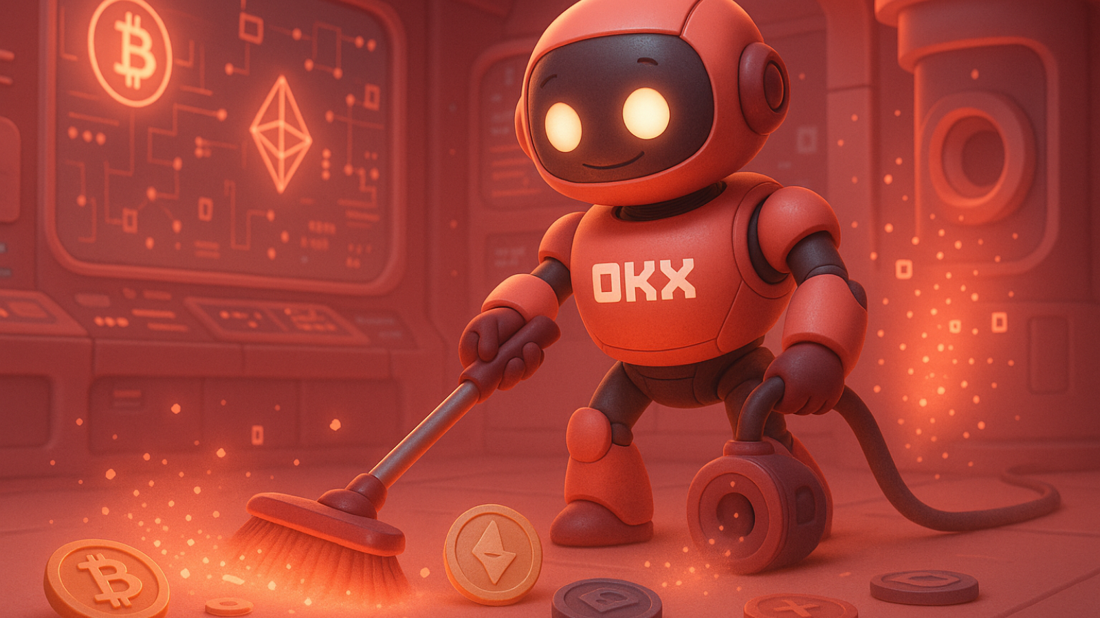 OKX faz a limpa e remove tokens com pouca liquidez