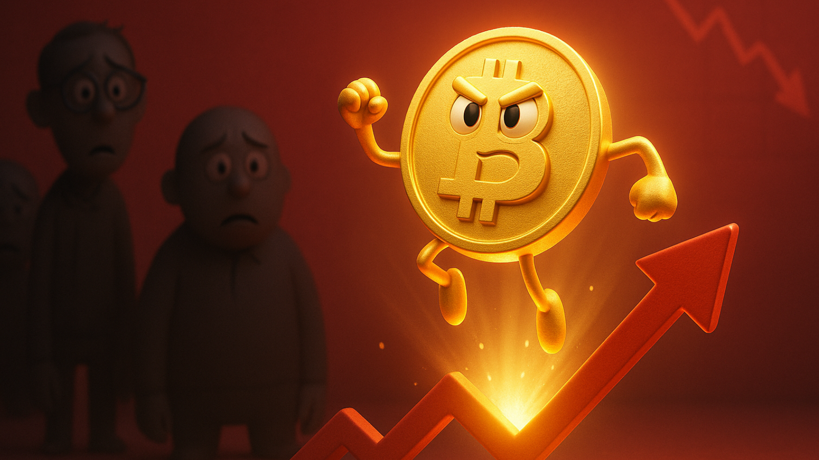 Sentimento negativo Bitcoin pode surpreender com alta explosiva