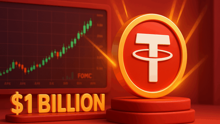 Tether emite US$ 1 bilhão em USDT na véspera do FOMC