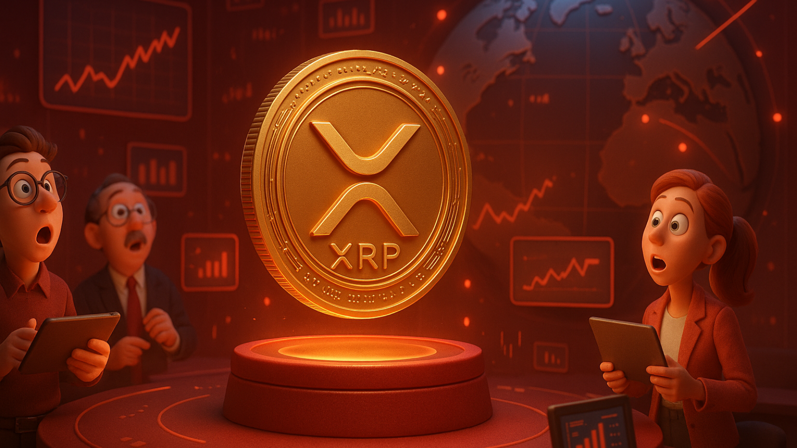 XRP entra no radar global como cripto mais vigiada, diz CME