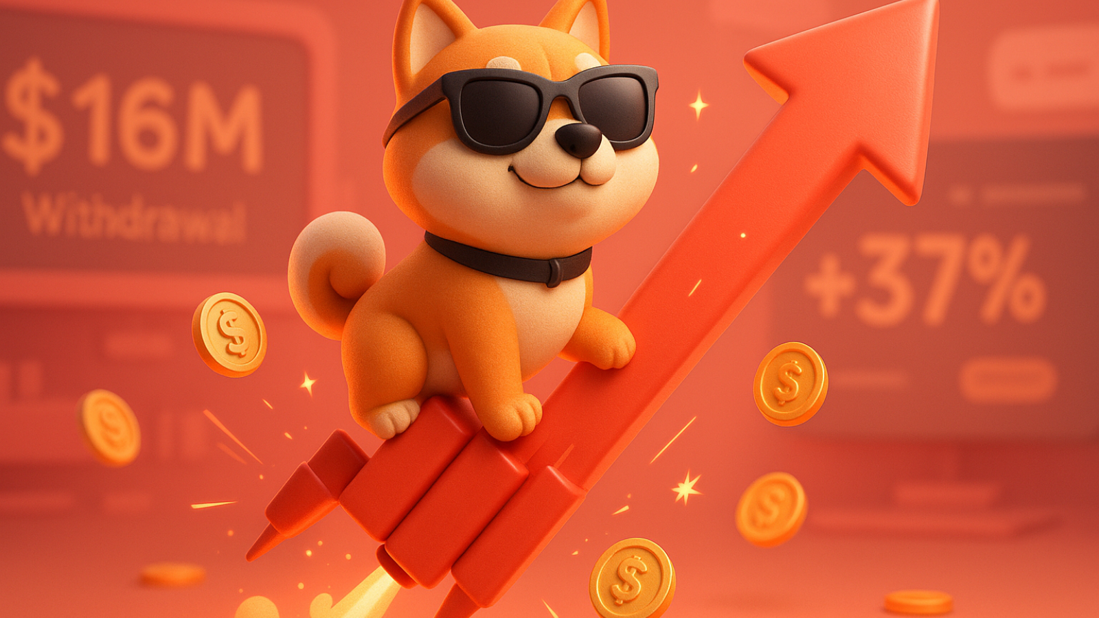 BONK pode disparar 37% após saída de US$ 16 milhões em tokens exchanges
