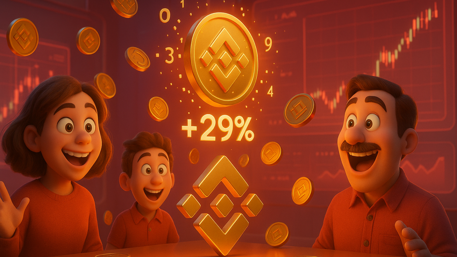 Binance revela airdrop de nova criptomoeda, que dispara 29% em poucas horas