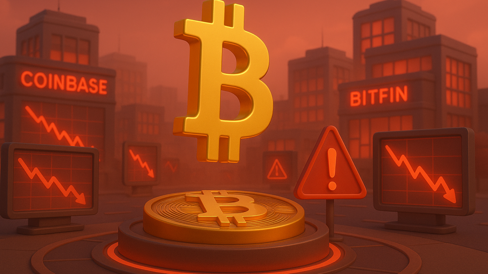 Bitcoin em Alerta US$ 3,7 bilhões movidos para exchanges e mercado entra em alerta