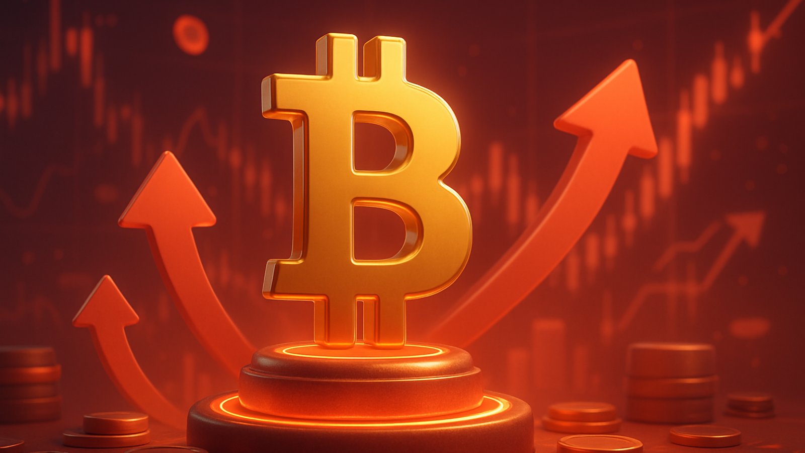 Bitcoin prestes a romper US$ 119 mil e abrir caminho para nova alta