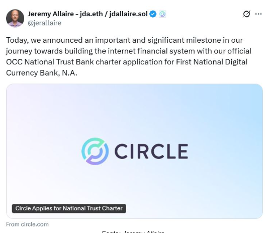 Circle banco