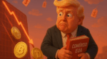Criptomoedas despencam após dados de inflação e movimentos comerciais de Trump