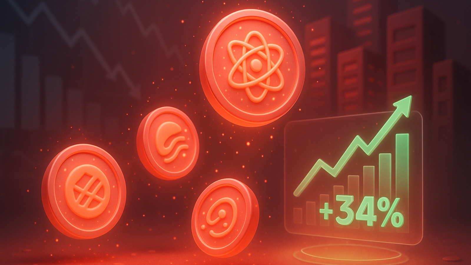 Criptomoedas quânticas disparam mais de 34% mesmo com mercado em queda
