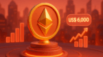Ethereum pode atingir US$ 6 mil, segundo analistas