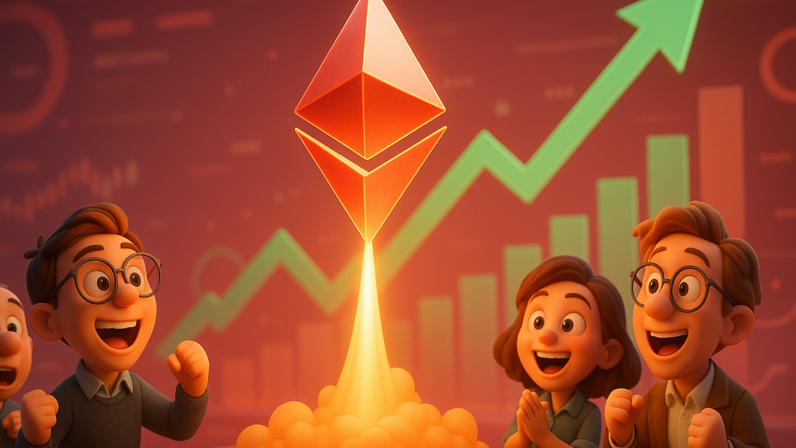 Ethereum recupera US$ 3,7 mil e analistas veem mais alta