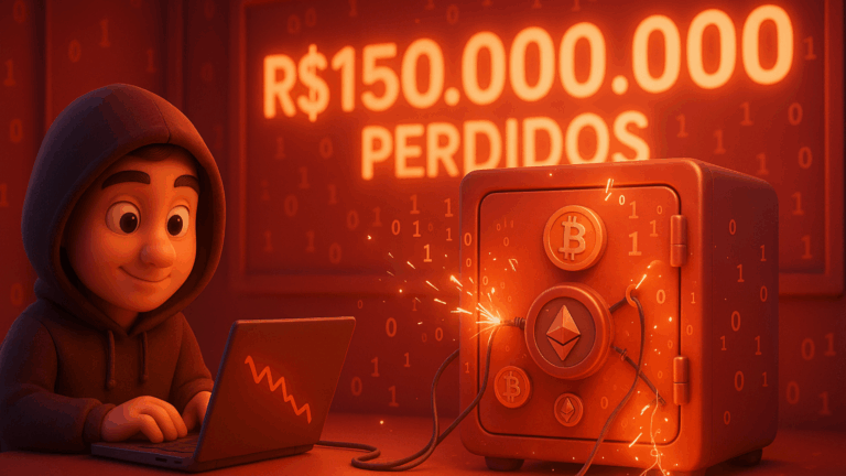 Exchange sofre ataque e perde R$ 150 milhões em criptomoedas