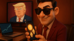 Golpista finge ser ligado a Trump e rouba R$ 1,3 milhão em criptomoedas