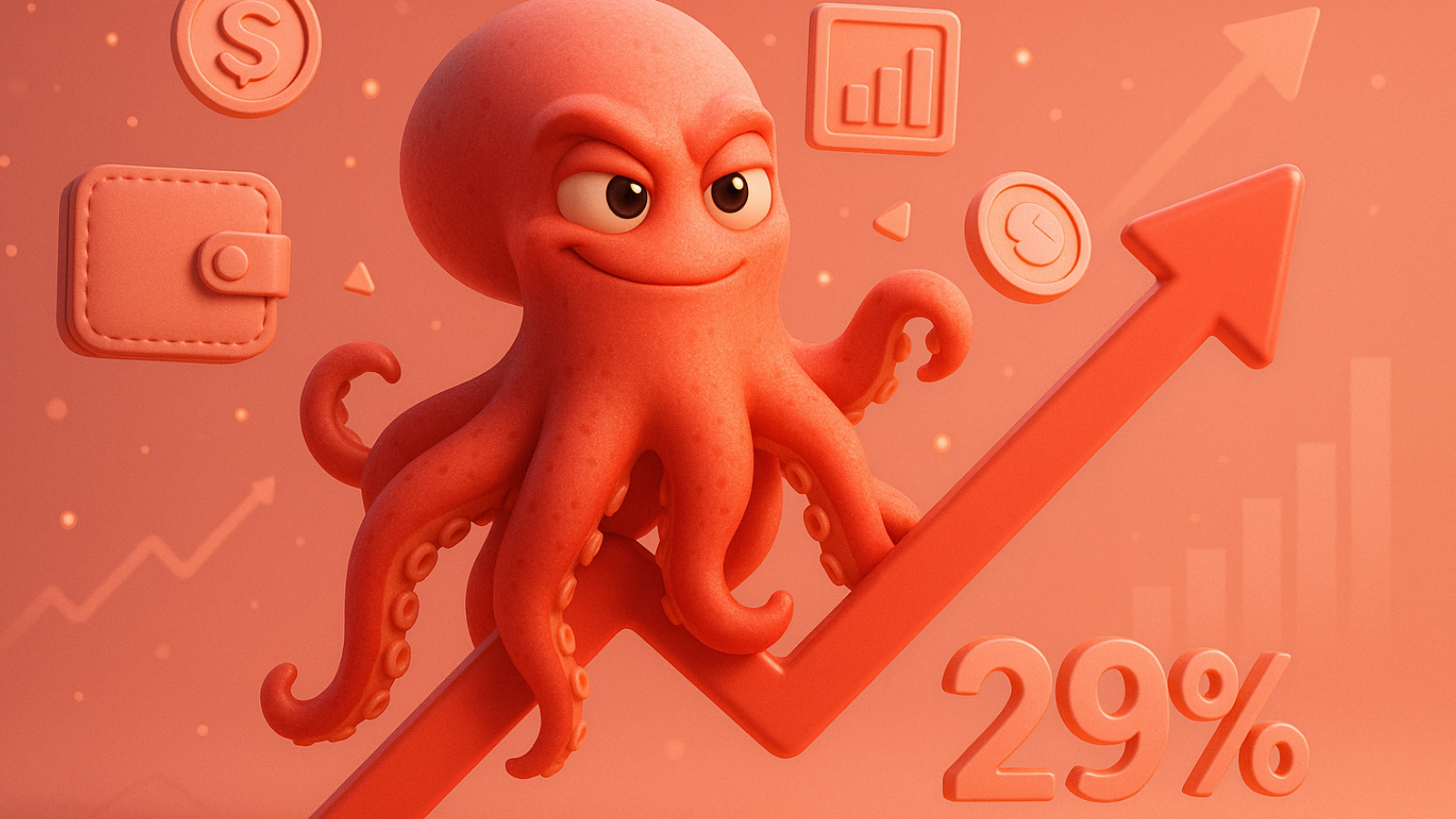 Kraken dispara em participação de mercado e sobe 29% com novos produtos