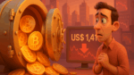 Lucros não realizados do Bitcoin batem US$ 1,41 trilhões e acendem alerta de venda