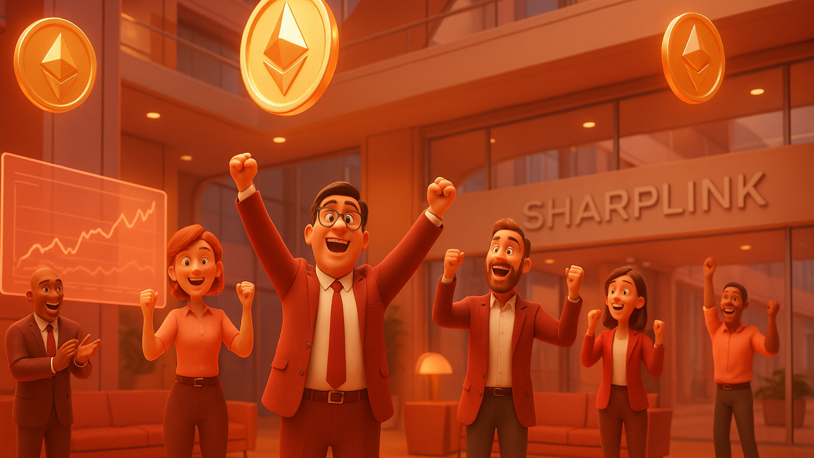 SharpLink compra 438 mil ETH e investe US$ 290 milhões