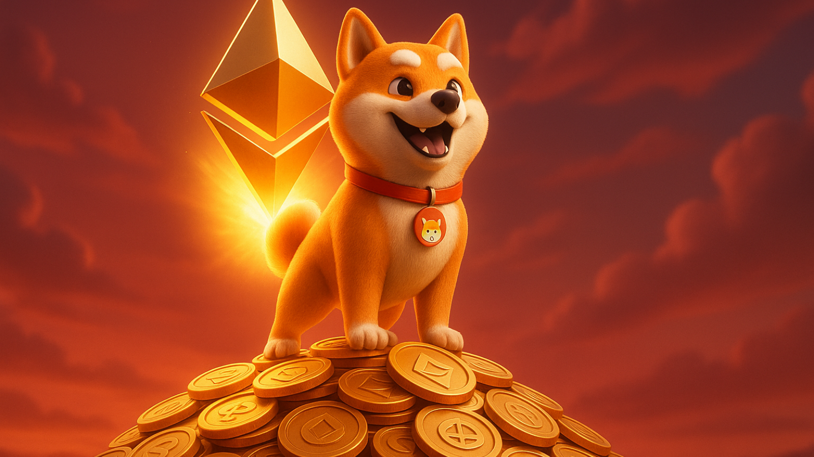Shiba Inu (SHIB) volta ao topo das criptomoedas impulsionada pelo Ethereum