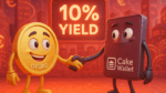 Stablecoin dEURO chega à Cake Wallet com rendimento de 10%
