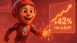 Sui pode disparar TVL do DeFi sobe 42% e anima investidores