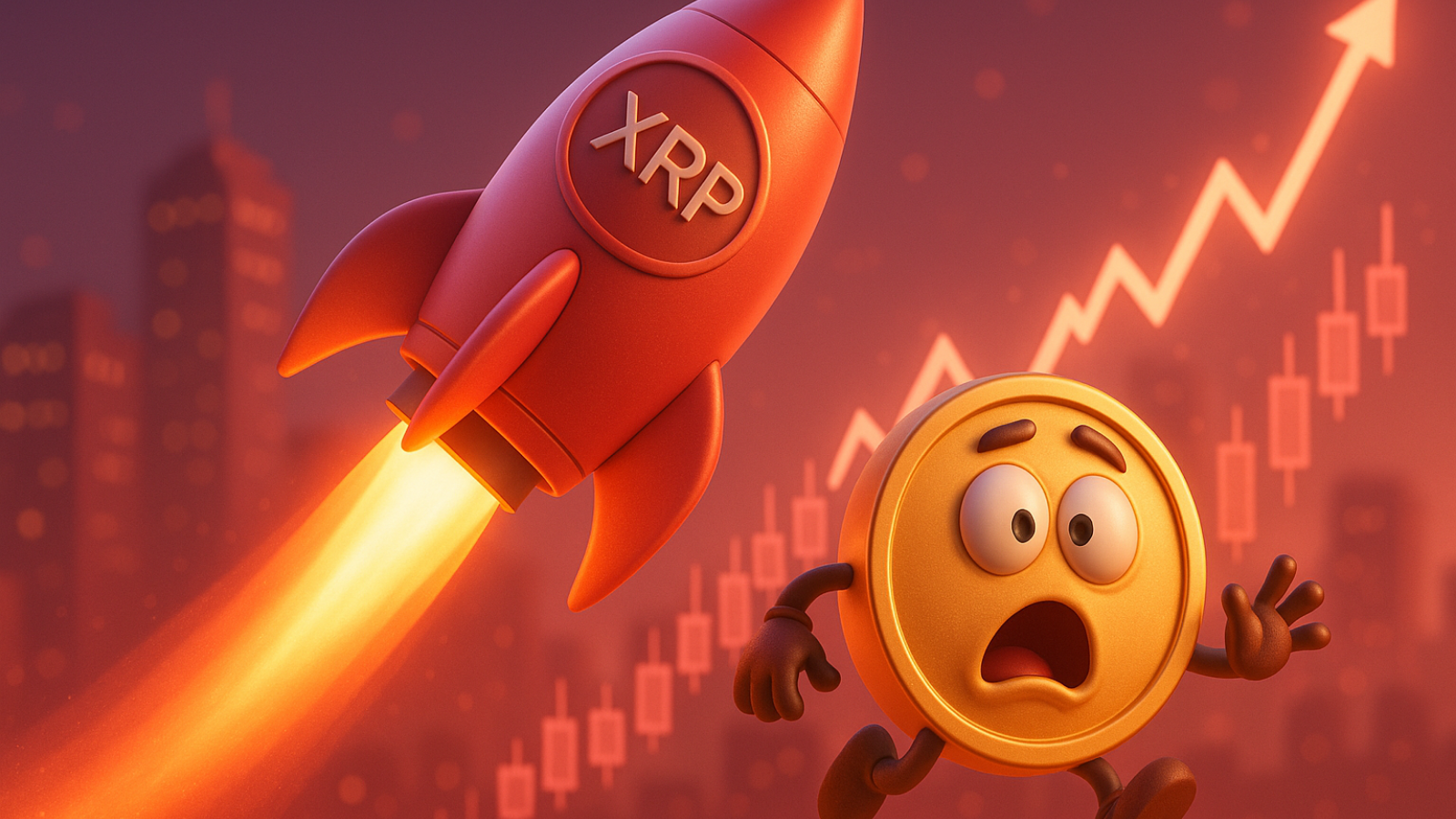 XRP dispara e deixa Bitcoin para trás em valorização diária