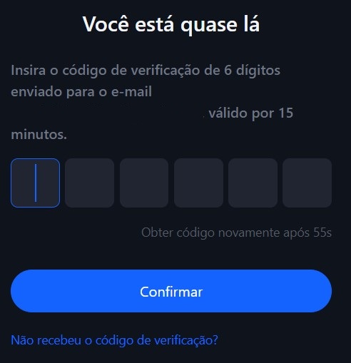Código Validação MEXC