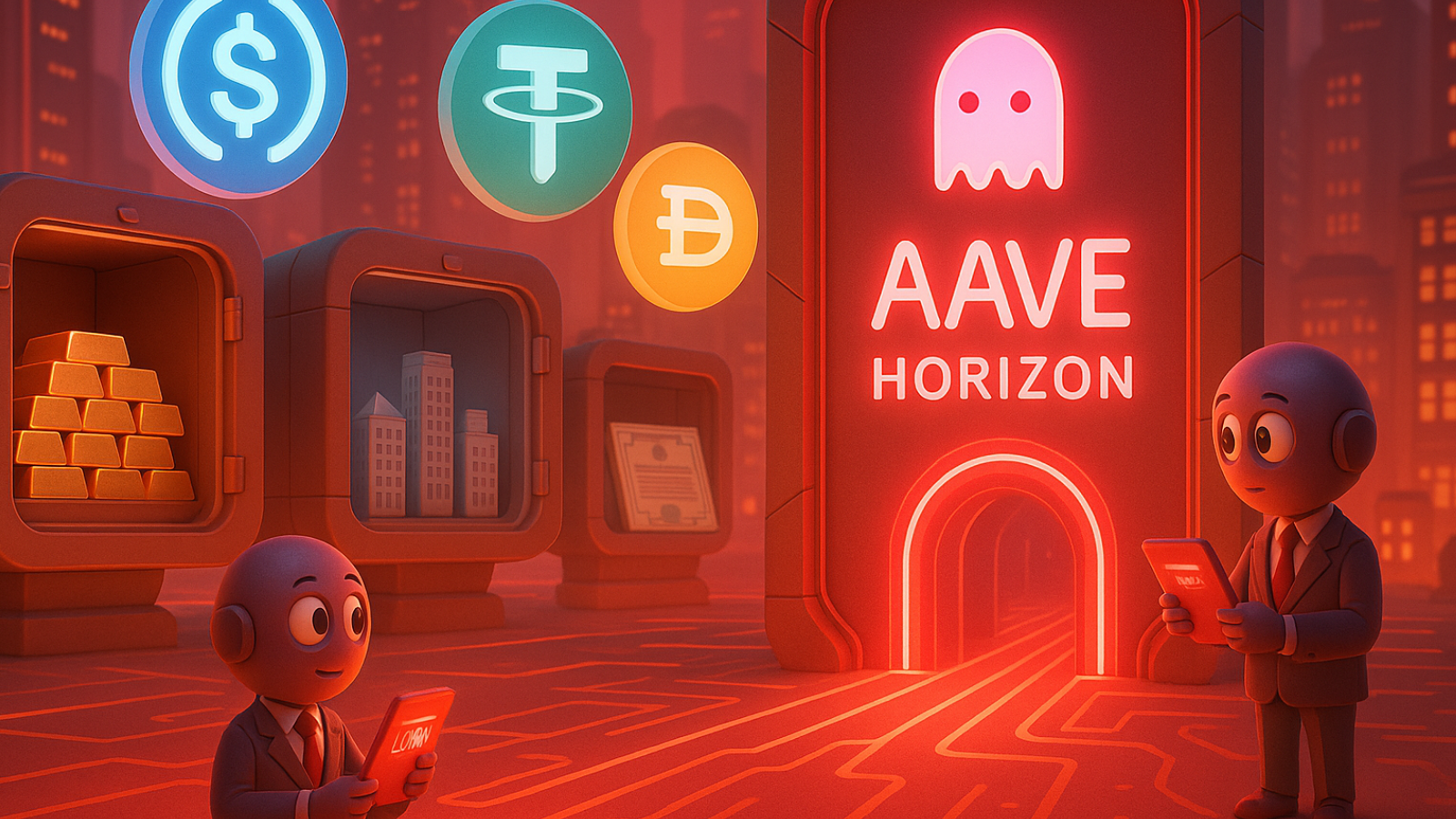 Stablecoins com ativos reais? Aave lança Horizon e transforma empréstimos institucionais