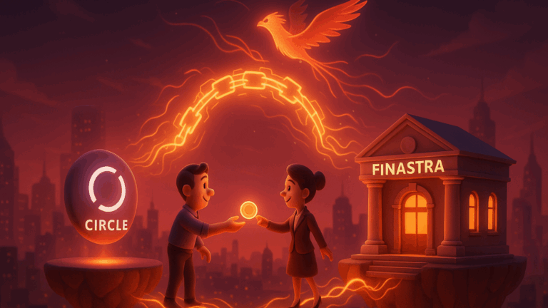 Blockchain e bancos unidos: Circle e Finastra aceleram revolução financeira global