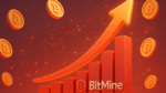Ação da BitMine explode e entra no top 20 do mercado americano