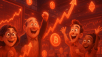Ações de criptomoedas disparam mais de 100% logo após estreia em IPO