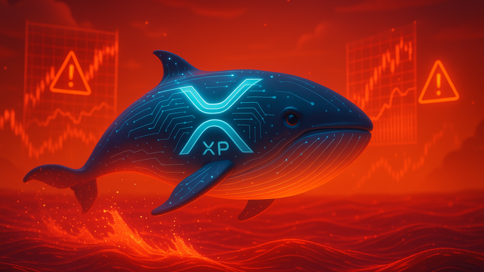 Baleia de XRP volta a movimentar tokens e acende sinal de alerta no mercado