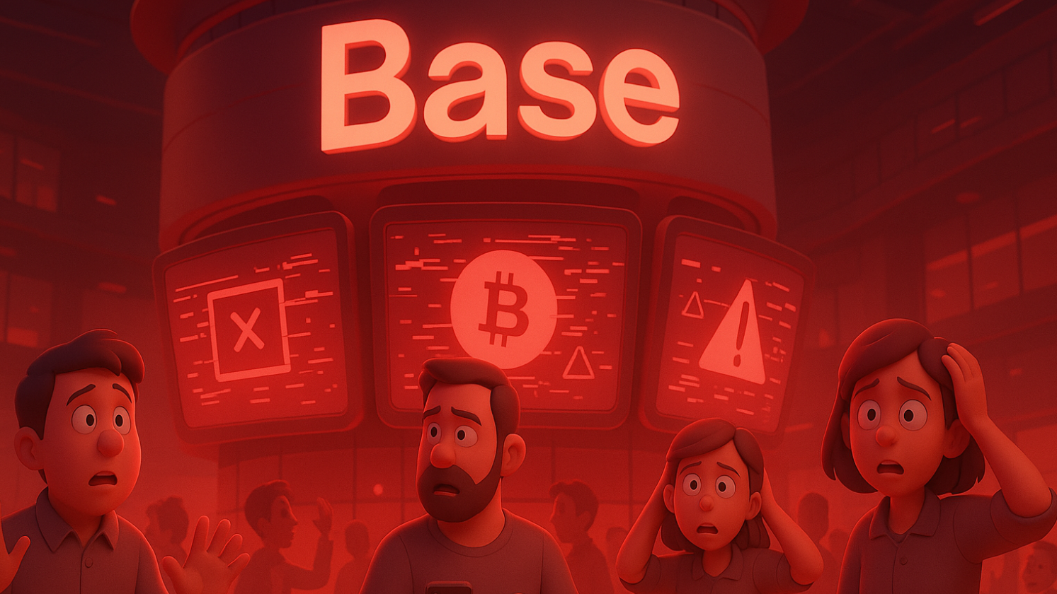 Base da Coinbase sofre pane de 30 minutos e paralisa transações