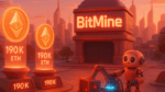 BitMine dobra a aposta e soma 190 mil ETH em meio à baixa